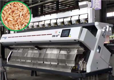 China 640 Channels Shrimp Sorting Machine 4-5.5 T/H Fish Color Sorter for sale