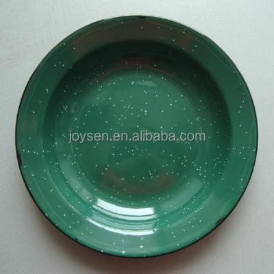 China Disposable Enamel Camping Dish for sale