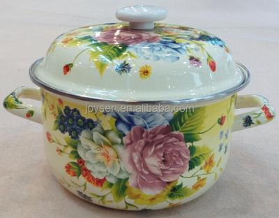 China Sustainable Turkey Pot Enamel Casserole for sale