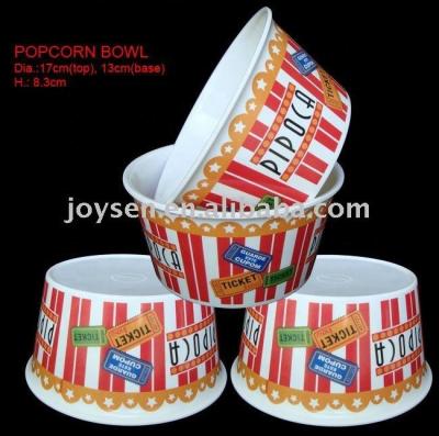 China Large Viable Melamine Popcorn Bowls for sale