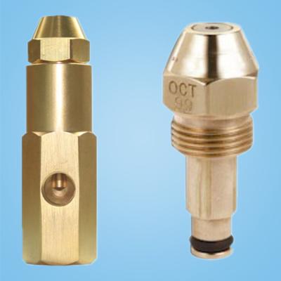 China Siphon type Oil Burner nozzle,low pressure air atomizing Fuel nozzles for sale