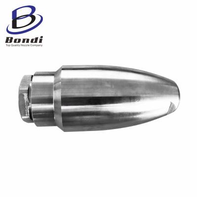 China High Pressure Stainless Steel Rotating Rust Removal Spray Nozzle for sale