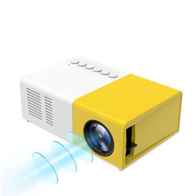 China new arrival 3D ready portable home theater mini pocket projector YG300 3D micro short throw led Mini Projector for sale