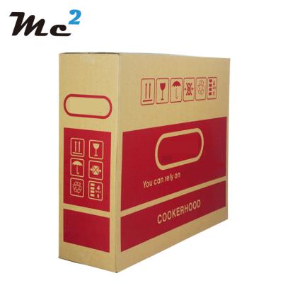 China Recycled Materials China Manufacturer Foshan Promotion RSC Corrugated Color Box Printing With Logo For Corrugated Box for sale