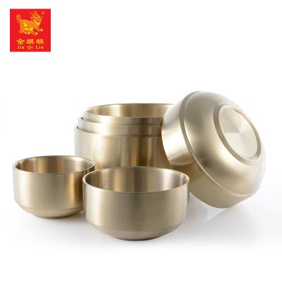 China China Product Sustainable Slanted Stainless Steel Salad Bowl For Restaurant for sale