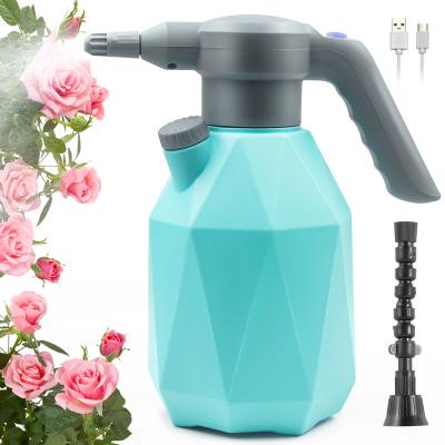 China Garden Sylstar 3L Rechargeable Spray Bottle Water Plastic Hand Continue Electric Hook Garden Pressure Sprayer For Plants for sale