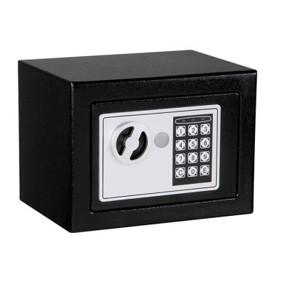 China Metal Piggy Bank Mini Safe Box Digital Steel Electronic Safe Deposit Box for sale