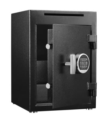 China Metal Safe Commercial Security Passcode Lock Money Home Office Digital Money Drop Deposit Safe Deposit Boxes Electronic Locker for sale