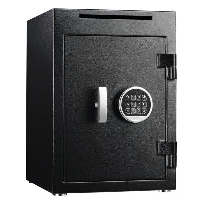 China New Style Safe Pass Code Lock Money Safe Front Load Cash Money Safe Drop Deposit Box Lock for sale