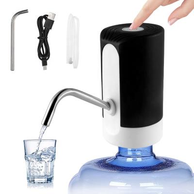 China Eco-friendly Stainless Steel Usb Cheap Filling Drinking Radio Bottle Mini Water Pump Dispenser Automatic Electric Touchless 5 Gallon for sale