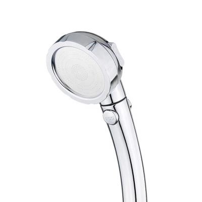 China With diverter high pressure hand shower 360 degree adjustable 3 function rain shower head for sale