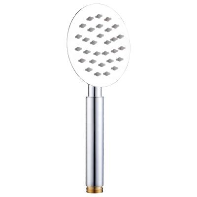 China With diverter high quality 304 stainless steel water saving pressure brushed round shower head for sale