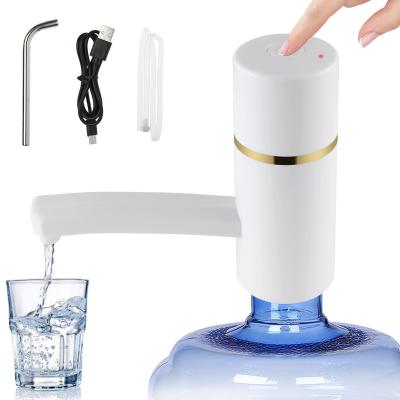 China Eco-friendly Water Bottle Pump USB Charging Portable Electric Drinking Water Pump Dispenser for sale