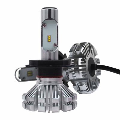 China 6063 factory supply new design 9CS LED car aluminum housing fanless headlight H1 H3 H4 H7 H11 9005 for sale