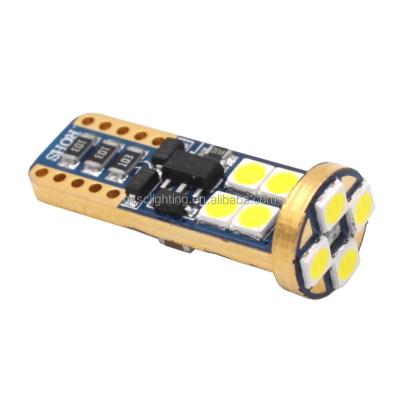 China 12V 24V T10 12SMD Car LED Light Bulb 2835 SMD Chip for sale