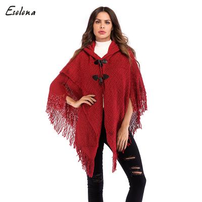 China Retro Anti-Shrink Women's Autumn Anti-Shrink Sweater Women's Retro Bat Sleeve Bat Sleeve Coat Shawl Cardigan for sale