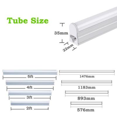 China Desktop t5 led tube 1ft 4w AC110-277v led t5 300mm for home tubes light for sale