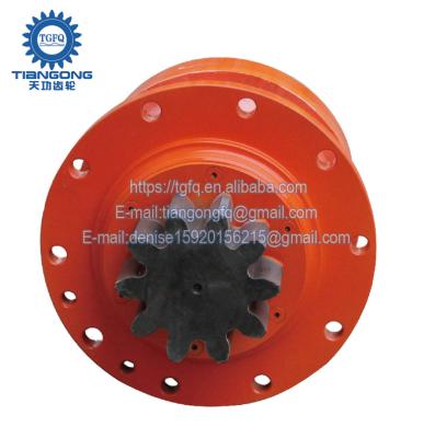 China Machinery Repair Shops Doosan 2404-1066A Solar150LC-V 130LC-V DX160LC 140LC Swing Transmission Gearbox For Apply Daewoo Swing Gear Box for sale