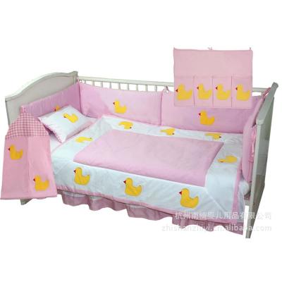 China Anti-Static Baby Crib Bedding Set For Girls Animal Bedding Blanket Bedding Set Baby for sale