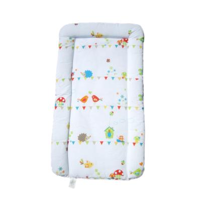 China Best Selling Cute Foldable Baby Crib Mattress Absorbent Urine Pads Washable Crib Mattress Cute Reusable Kids Waterproof Mattress Protector for sale