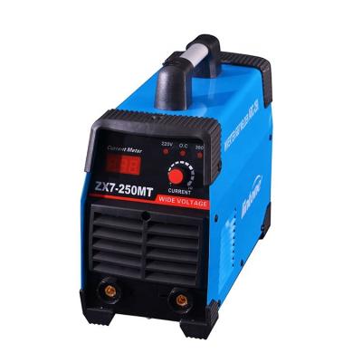 China Hotels Solid Cycle IGBT Single Phase Arc Welder MMA-2500 ARC-250 ZX7-250 for sale