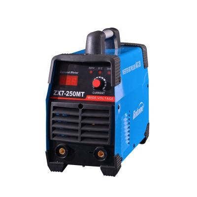 China Hotels Arc Welding Machine 220V Digital Mini Light Weight Portable Inverter AC Motor Hand Held Welding Machine 50/60Hz 250A for sale