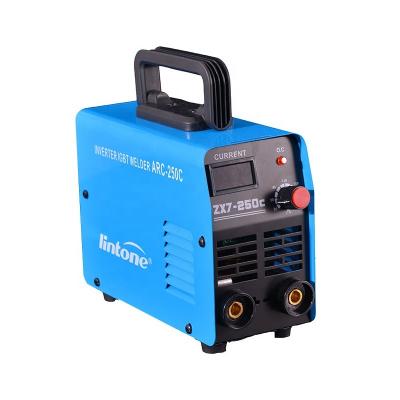 China Hotels Cheap Portable Aparat De Sudura Iron Stainless Steel Igbt Mma-250C Smaw Igbt Welder Compact Inverter Arc Welding Machine Mma-250C for sale