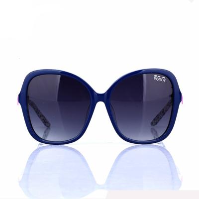 China China Supplier High Quality Fashion UV Protection Deep Blue Sun Glasses for sale