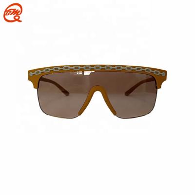 China China Fashion Sunglasses Design Personality Silicone One Piece Sunglasses for sale