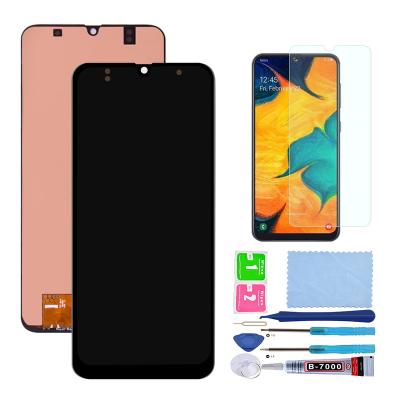 China Samsung A30 Sunmorn LCD Display Screen Replacement For Samsung A30 With Tempered Glass And Repair Tools for sale