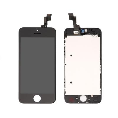 China Broken Fix Phone Screen Replacement For iPhone 5s/SE Black 4