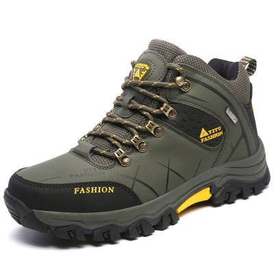 China Outdoor Rubber Waterproof Hiking Boots Mens Womens Hiking Shoes Walking Climb Hiking Shoes Mountain Sport Rejects Hunting Mens Sneakers for sale