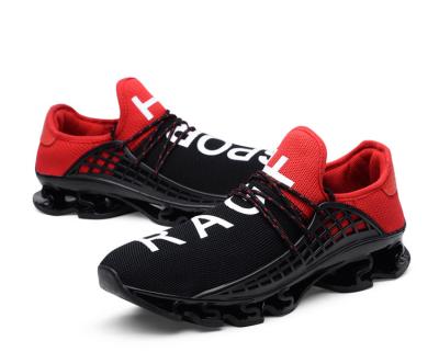 China SHOCK ABSORBING 2021 New Fashion Men's Summer Sports Comfortable Breathable Sneakers Men's Blade Lace Up Casual Shoes for sale