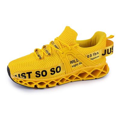 China 2021 Fashion Summer Men's Sneakers Breathable Mesh Men Casual Shoes Cushioning Blade Shoes CUSHIONING for sale