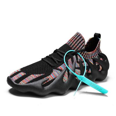 China CUSHIONING 2021 Breathable Mesh Sneaker Athletic Shoes Running Shoes Soft Unisex Sports Couples Shoes Men Sneakers for sale