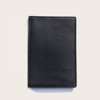 China Pebble Leather Bestselling RFID Blocking Travel Passport Holder Cover Wallet With Card Case Slot Ticket Holder for sale