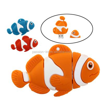 China Animal Cartoon Finding Funny Gold Nemo Pendrive USB Drive Pen Drive Memory Stick u Flash Disk 4gb 8gb 16gb 32gb for sale