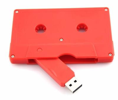 China Stick Cassette Shape Pendrive 8GB 16GB 32GB Pen Driver Memory Stick 3.0 Flash High Speed ​​Plastic Tape USB Drive Model Design U Disk for sale