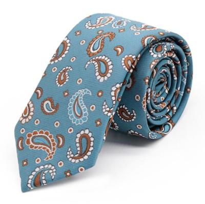 China Custom 100% Polyester Jacquard Mens Good Quality Polyester Neck Ties for sale