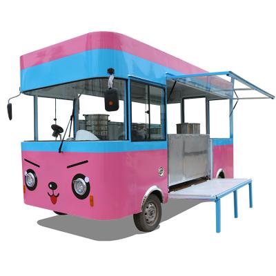 China Easy Operate Outdoor Food Cart , Environmental Food Car for sale