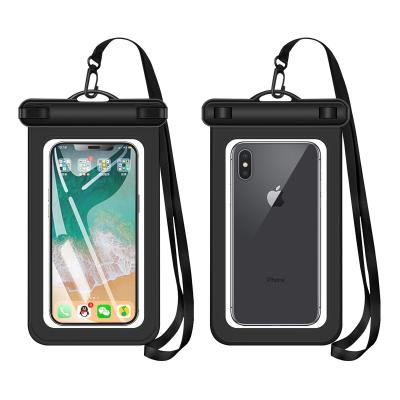 China ZONYSUN Waterproof Wholesale PVC Mobile Phone Pouch High Quality Waterproof Bag Suitable for Tourism Swimming Diving for sale