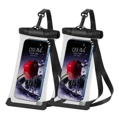 China ZONYSUN Mobile Phone Factory Wholesale Shockproof Pocket Cell Phone IPX8 Transparent Waterproof Bag for sale