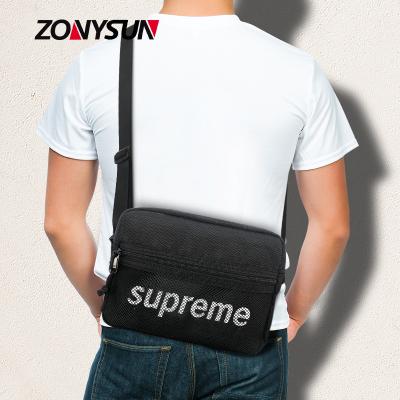 China The Other New Multifunctional Simple Simple Shoulder Mobile Phone Messenger Strap Foldable Belt Bag Black Cross - Body Phone Bag for sale