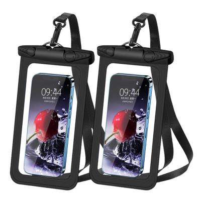 China ZONYSUN new product waterproof mobile phone bag PVC phone pocket dry bag outdoor sports swim travel for sale