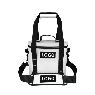 China Waterproof Logo Large Food Cooler Lunch Box Leak Proof Custom Cooler Bag Portable Cooler Camping Insulated for sale