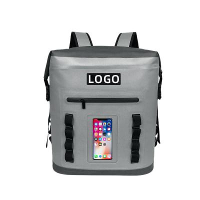 China Waterproof Waterproof Backpack Cooler Bag Insulated Large Capacity Portable Soft For Travel Camping Lunch Outdoor for sale