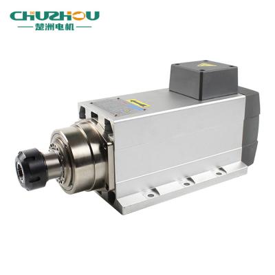 China Aluminum Drill Milling Machine Air Cooled ER20 ER25 ER32 CNC High Speed ​​Router Machine Electric Spindle Motor for sale