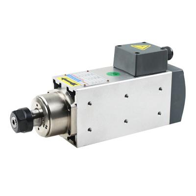 China Woodworking Cutting 1.1KW Spindle Motor Air Cooling 12000RPM Air Cooled CNC Lathe High Speed ​​Cheap Drilling Milling Spindle for sale