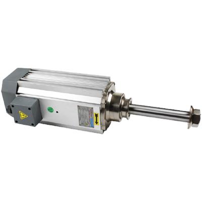 China 220/380V Three Phase Air Cooled Aluminum Milling Combo Spindle Motor For Aluminum Wood Milling for sale