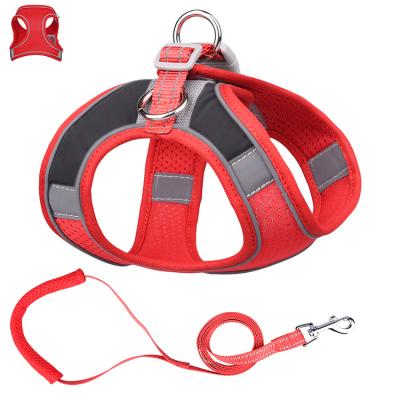 China Padded Custom Tactical Dog Harness Dog Harness Reversible Luxury Reflective Dog Harness Set for sale